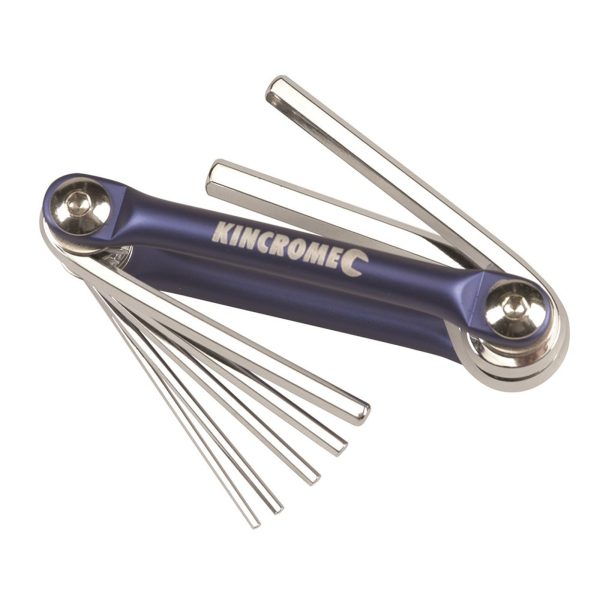 KINCROME K5046 KEY WRENCH SET 7PCE METRIC