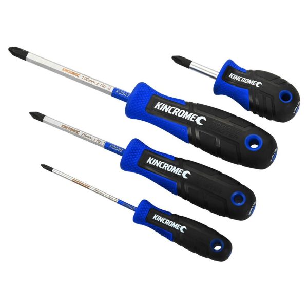KINCROME K5518 S/DRIVER SET TORQUEMAST 4P PH
