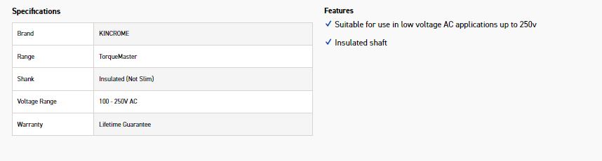 KINCROME K5600 AC TESTER 100-250V - Image 5