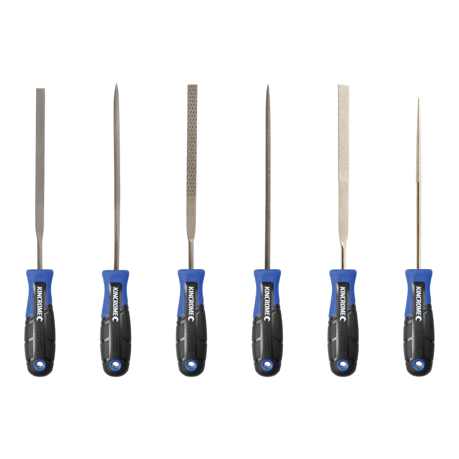 KINCROME K6400 MINI FILE SET 100MM 6 PIECE