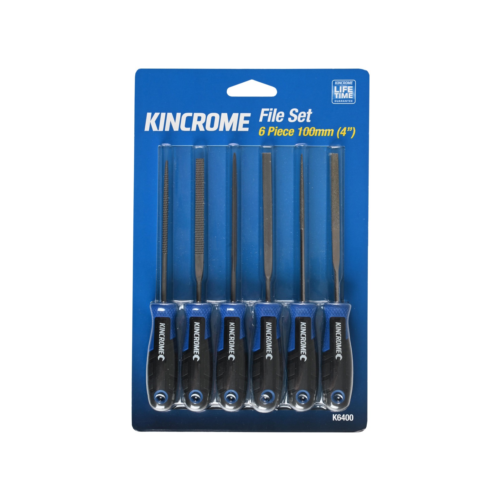 KINCROME K6400 MINI FILE SET 100MM 6 PIECE - Image 2