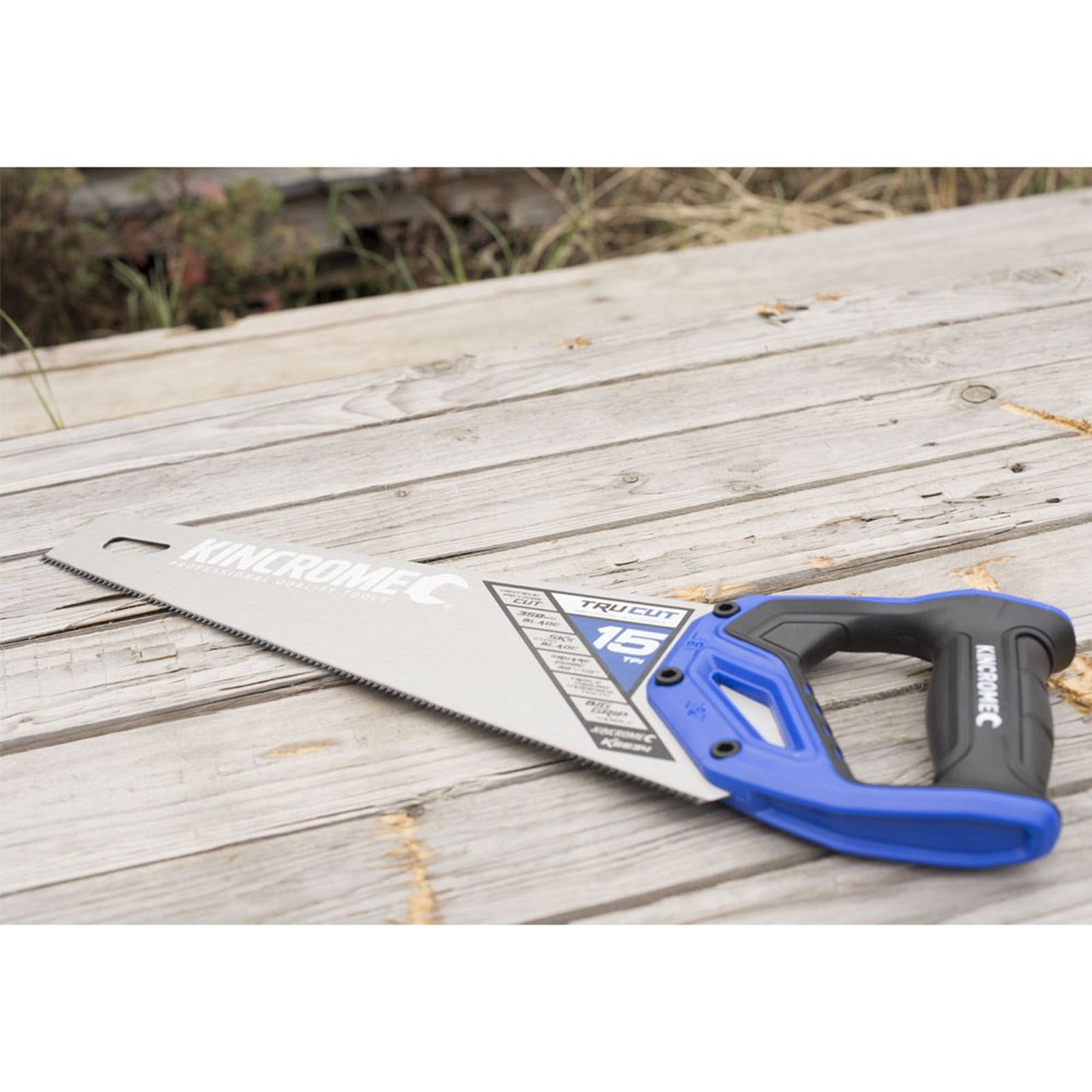 KINCROME K6634 HANDSAW PLASTIC GRIP 350MM - Image 4
