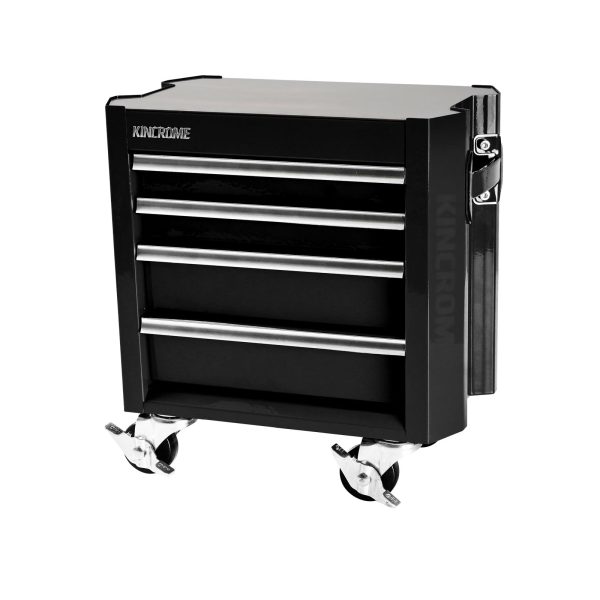 KINCROME K71024B 4DR 10" TROLLEY CONTOUR - BLK