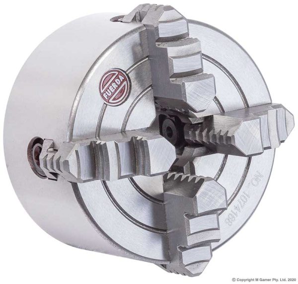 Fuerda - 4 Jaw Independent Lathe Chuck - 125mm