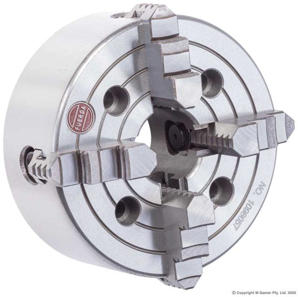 Fuerda - 4 Jaw Independent Lathe Chuck - 200mm