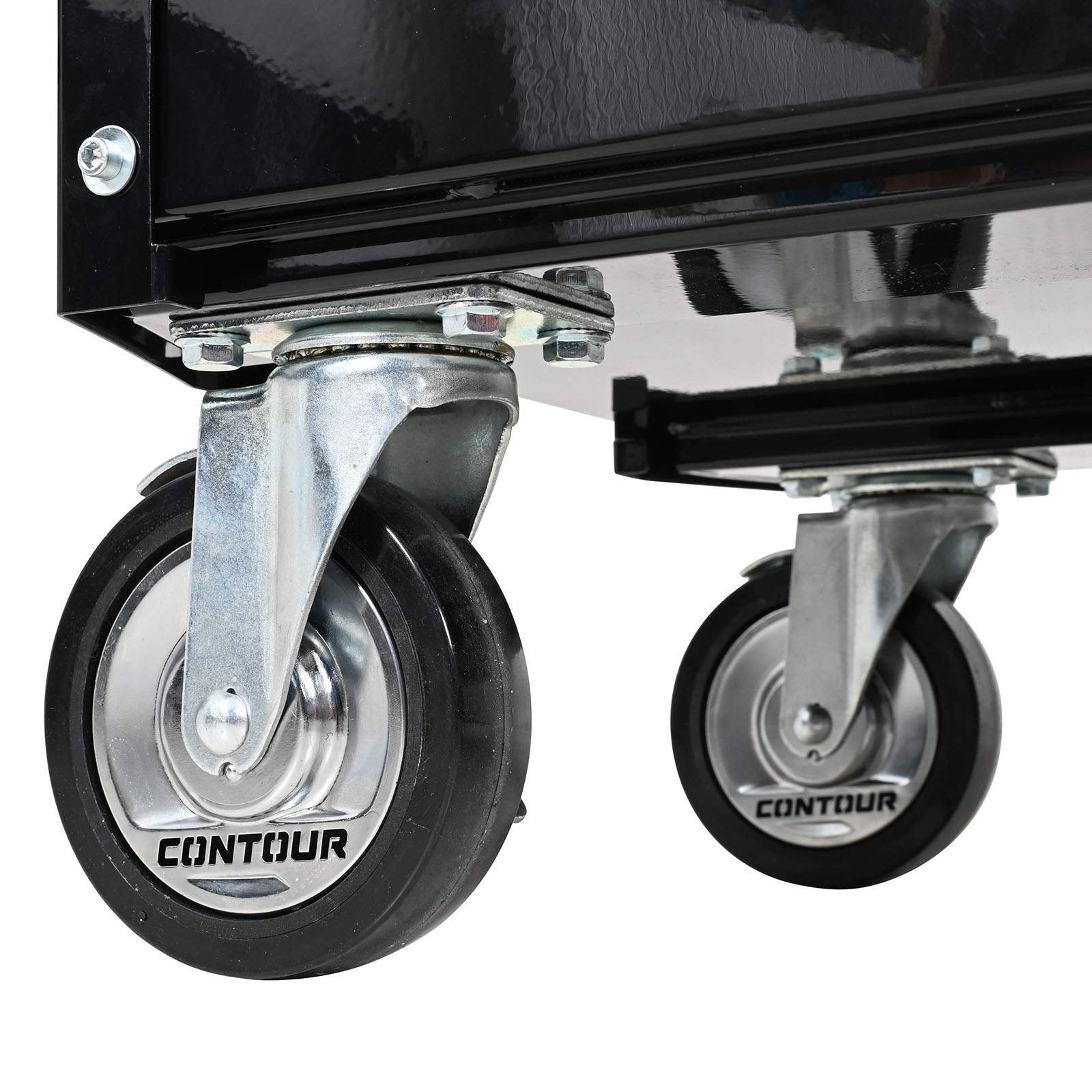 KINCROME K72903B CONTOUR 3 TIER CART - BLK - Image 3