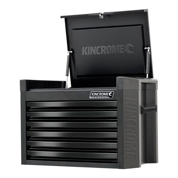 KINCROME K7526 CHEST 6DRW CONTOUR 29" M/BLK