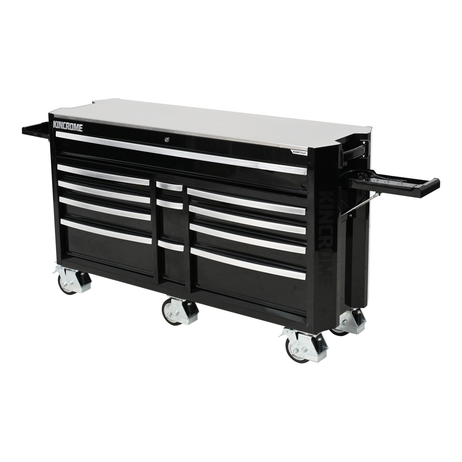 KINCROME K76112B 12DR 60" TROLLEY CONTOUR - BLK