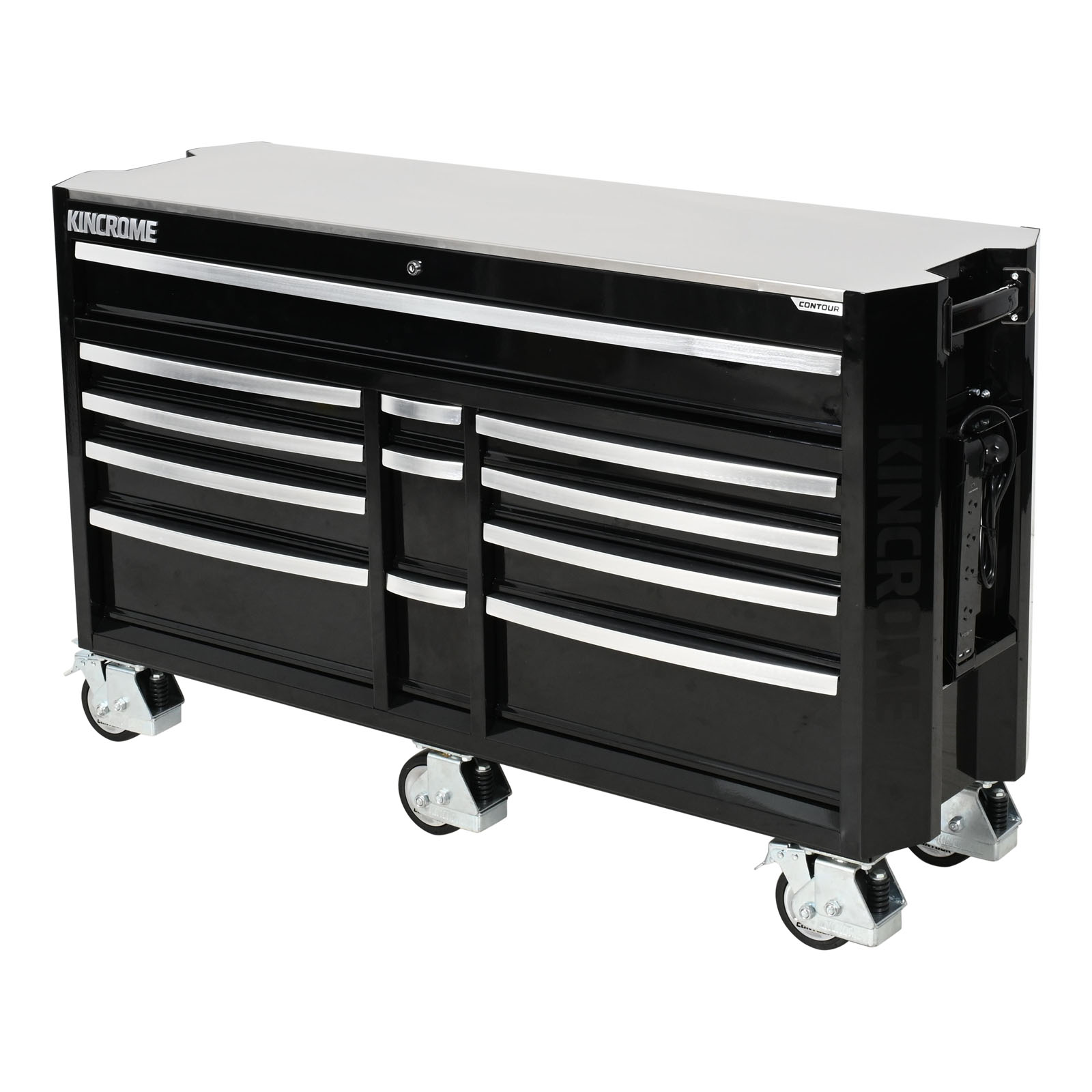KINCROME K76112B 12DR 60" TROLLEY CONTOUR - BLK - Image 2