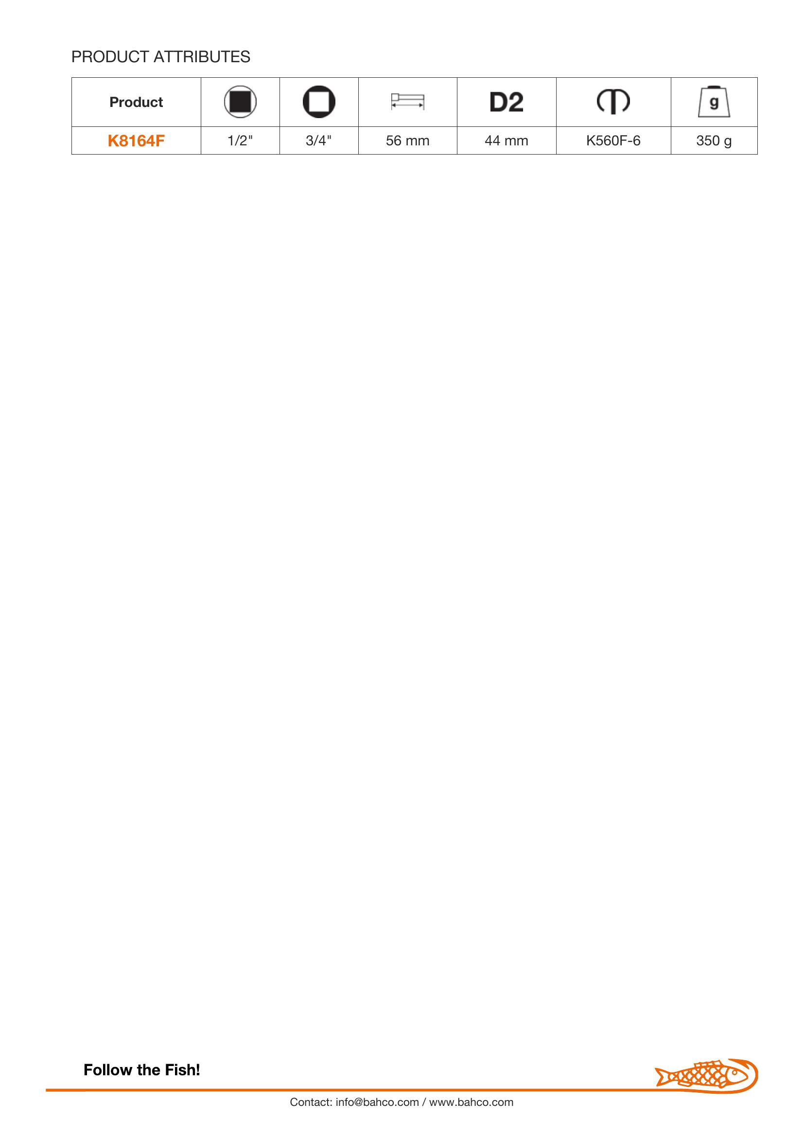 Bahco Impact Socket Adaptor 3/4" - Image 5