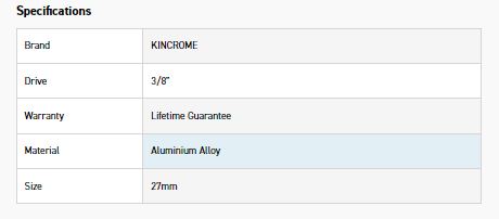 KINCROME K8173 TOYOTA - LEXUS OIL FILTER 4CYL - Image 3