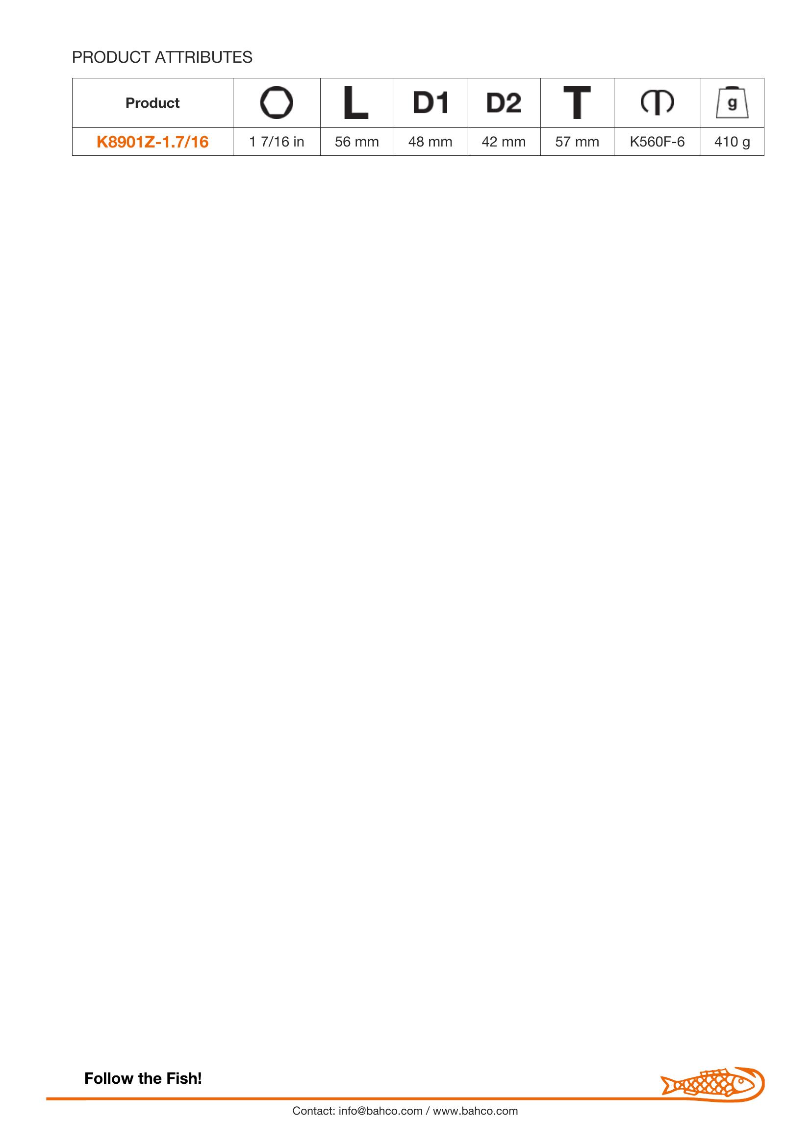 Bahco 3/4" Drive Impact Socket Imperial - Standard - Image 5