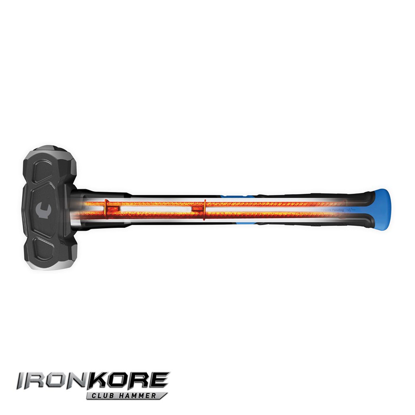 KINCROME K9084 IRONKORE CLUB HAMMER 4LB - Image 3