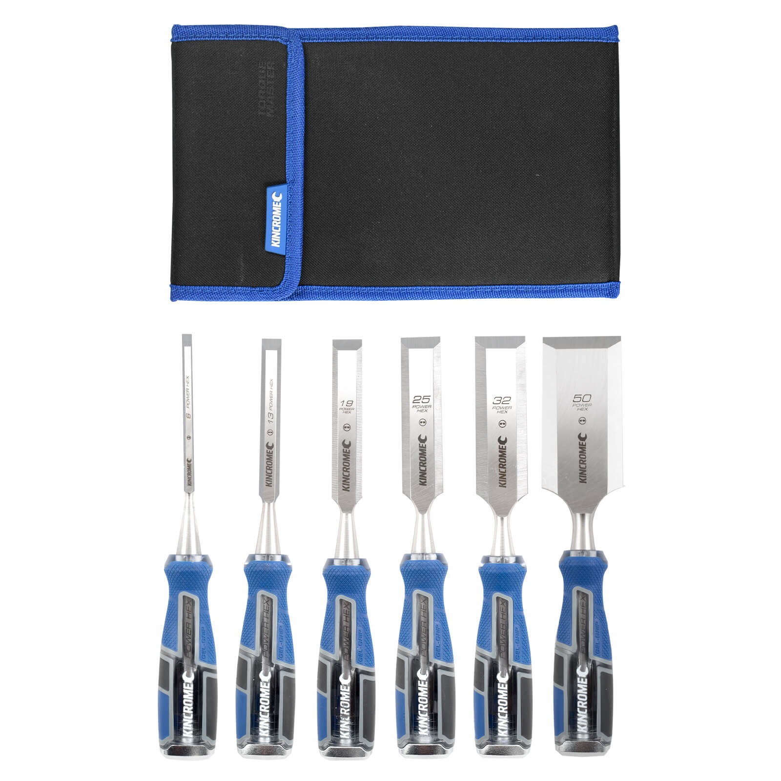 KINCROME K9213 WOOD CHISEL SET 6PCE
