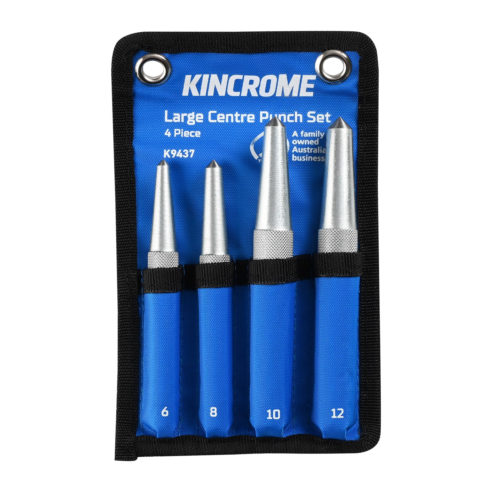 KINCROME K9437 CENTRE PUNCH SET LARGE 4 PIECE