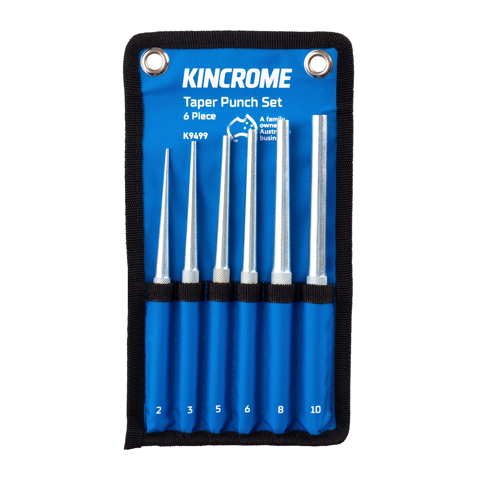 KINCROME K9499 TAPER PUNCH SET 6 PIECE