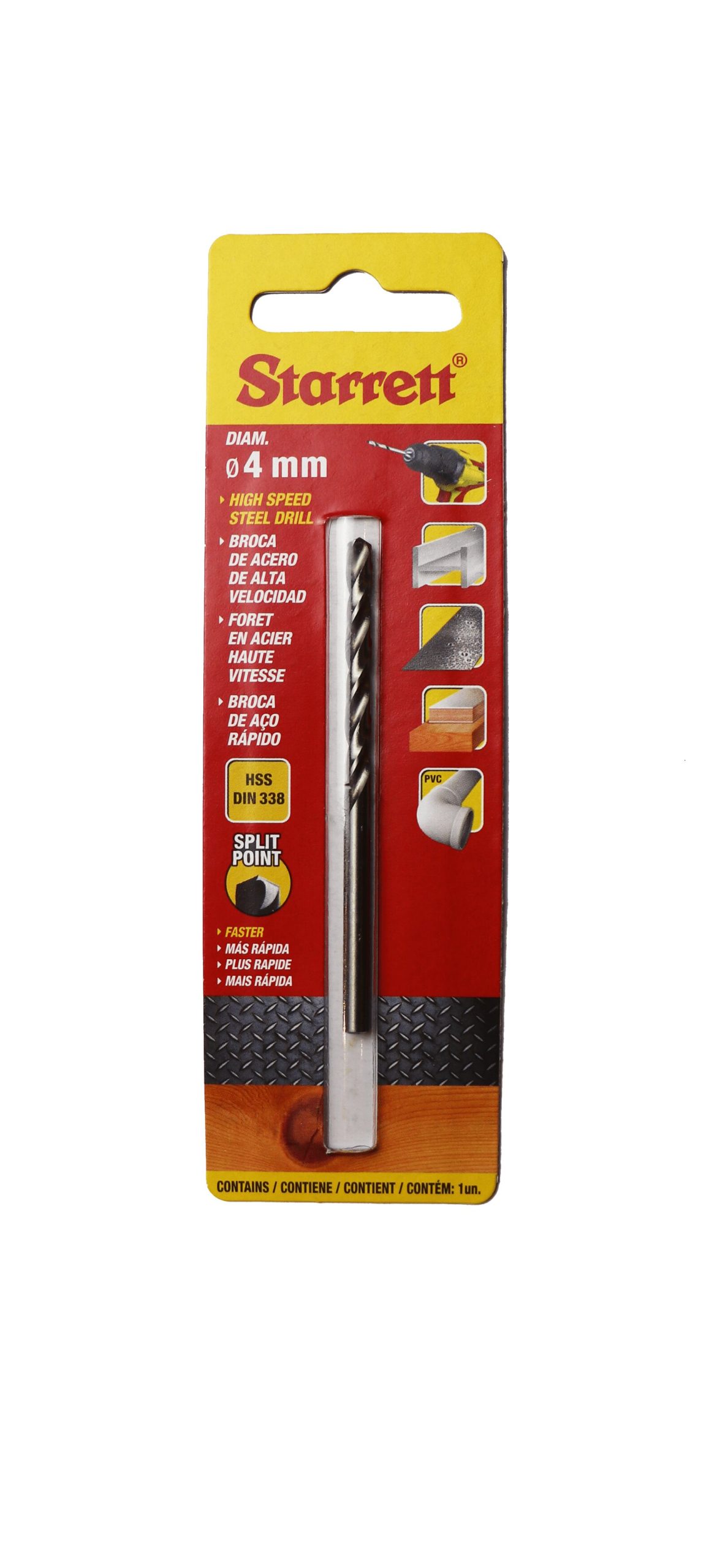 Starrett - HSS SPLIT POINT 4X75MM