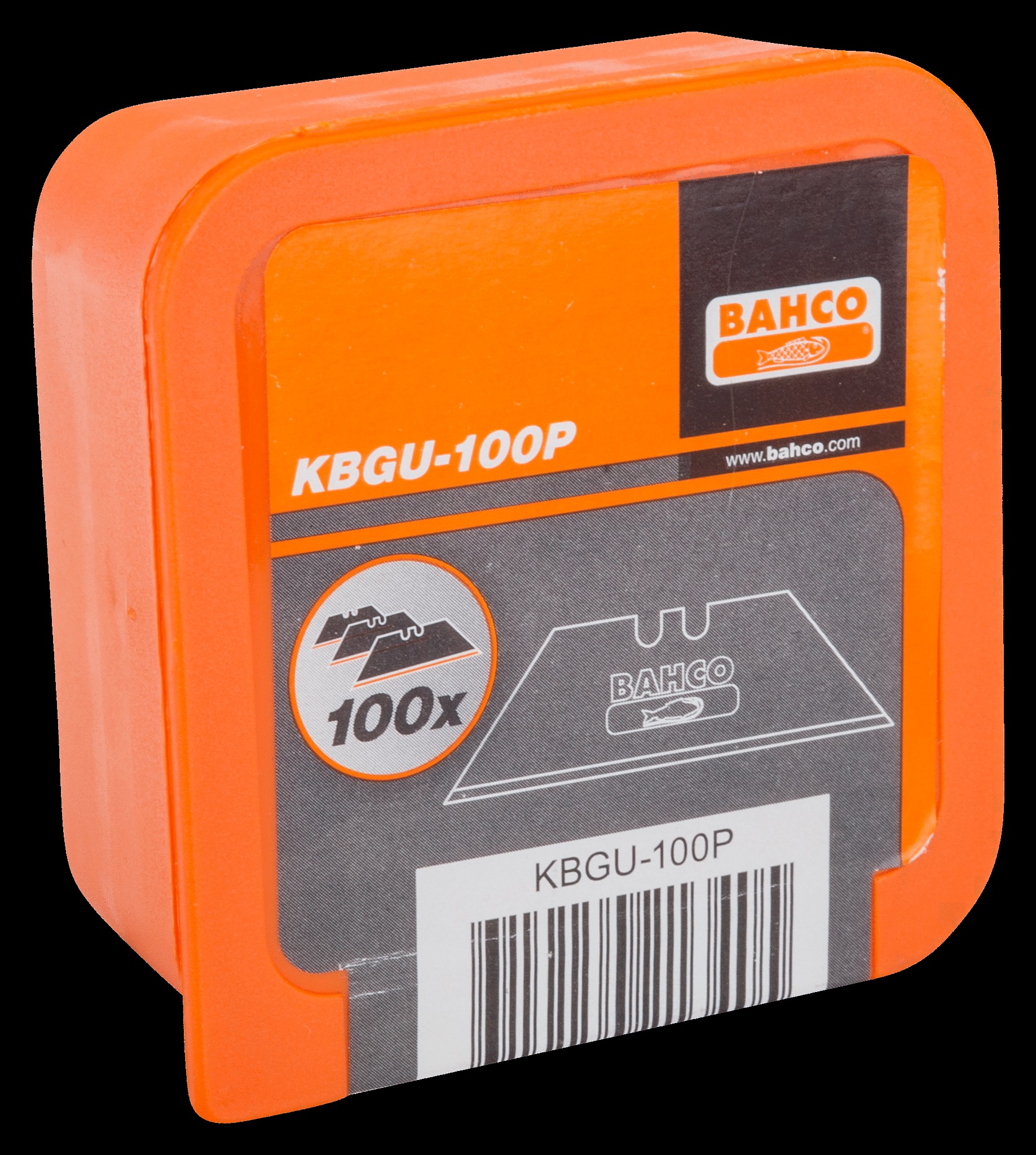 Bahco Trapezoidal Blade for Utility Knife - 100 Pcs