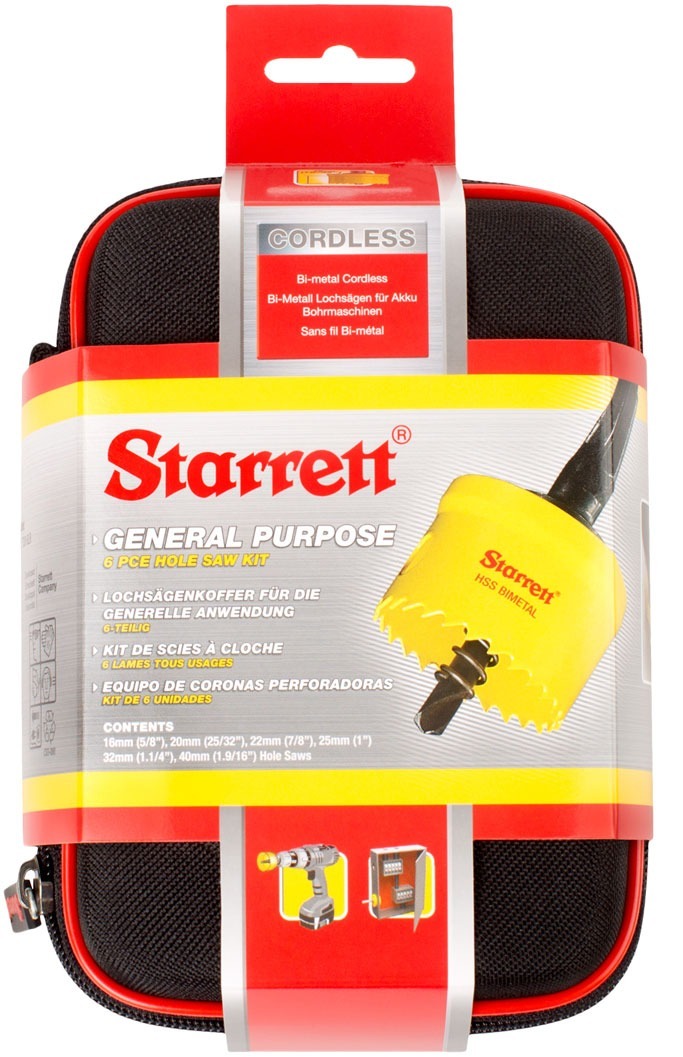 Starrett - Bi-Metal CSC 6 Pc General Purpose Kit 1 - Image 3