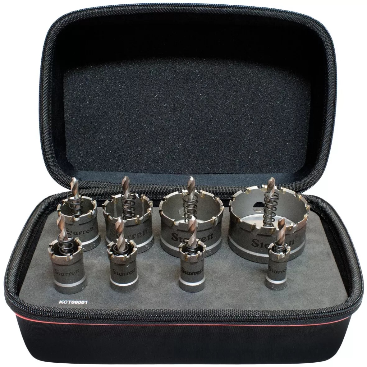 Starrett - TCT Deep Cut 8 Pc CTD Holesaw Kit