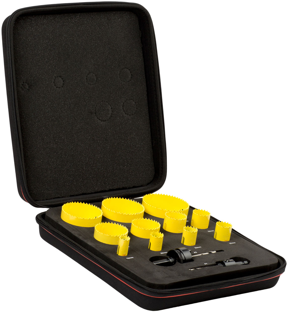 Starrett - Bi-Metal Fast Cut 11 Pc Deluxe Electricians Kit - Image 2