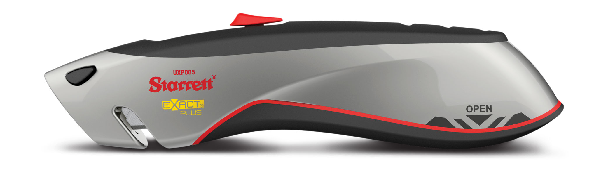 Starrett - Exact Plus Aluminum Die-Cast Retractable Utility Knife