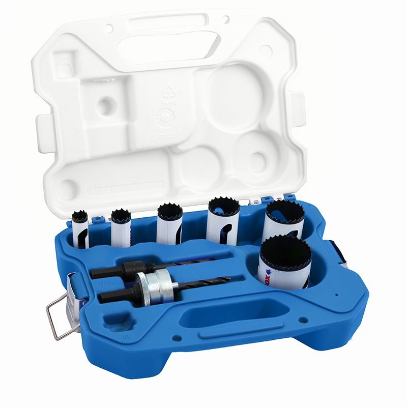 LENOX - HOLESAW KIT, 8 PIECE, BI METAL SNAP BACK