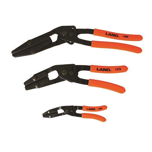 LANG PLIERS HOSE PINCH OFF SELF LOCKING SET OF 3
