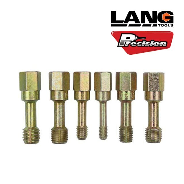 LANG TAP THREAD RESTORER 6 PIECE METRIC SET