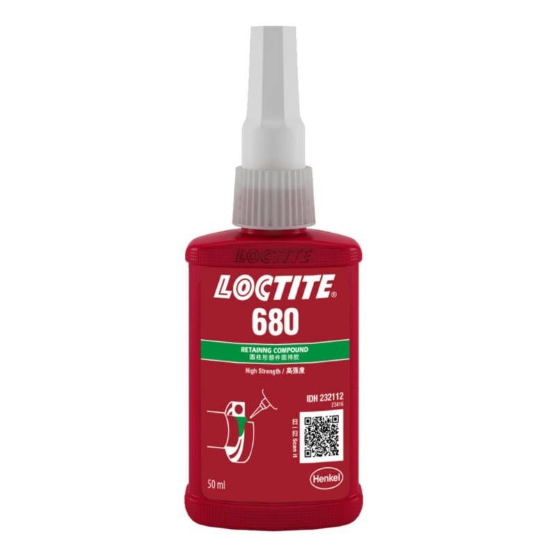 LOCTITE - RETAINING COMPOUND, FAST CURE HIGH STRENGTH 50ml, 680