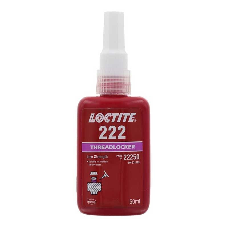 LOCTITE - THREADLOCKER - LOW STRENGTH PURPLE 50ml, 222