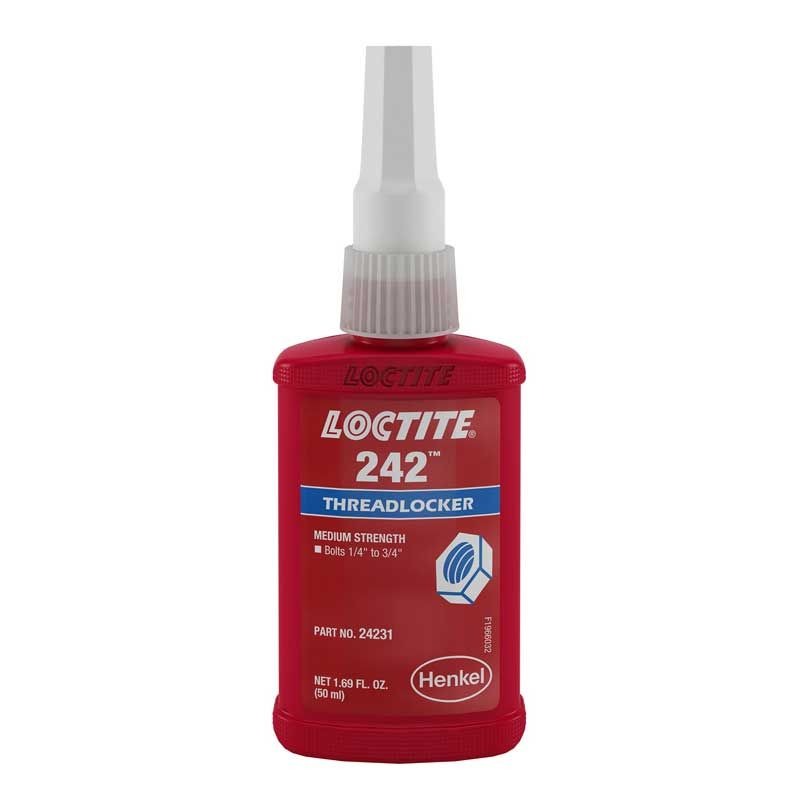 LOCTITE - THREADLOCKER - MED STRENGTH BLUE 50ml, 242