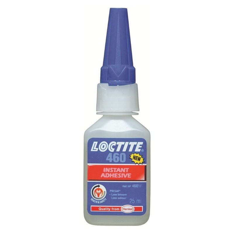 LOCTITE - ADHESIVE, INSTANT, MED VISC LOW ODOUR/BLOOM, 25ml 460 (12)