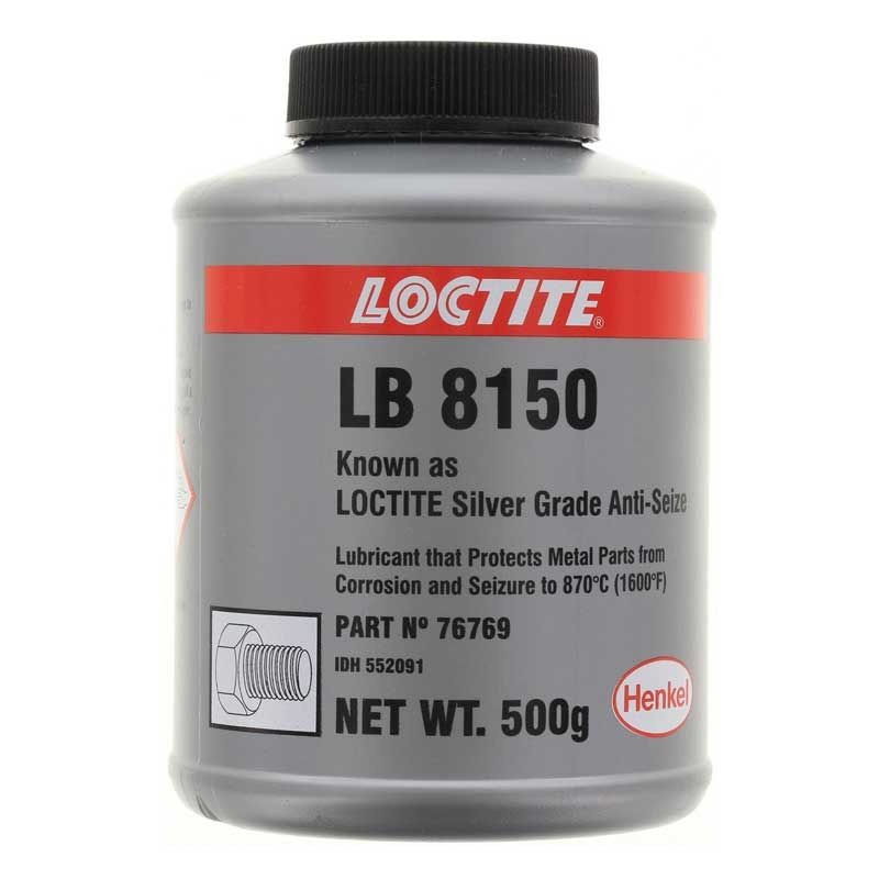 LOCTITE - ANTI-SIEZE, SILVER GRADE 500g TUB, LB 8150