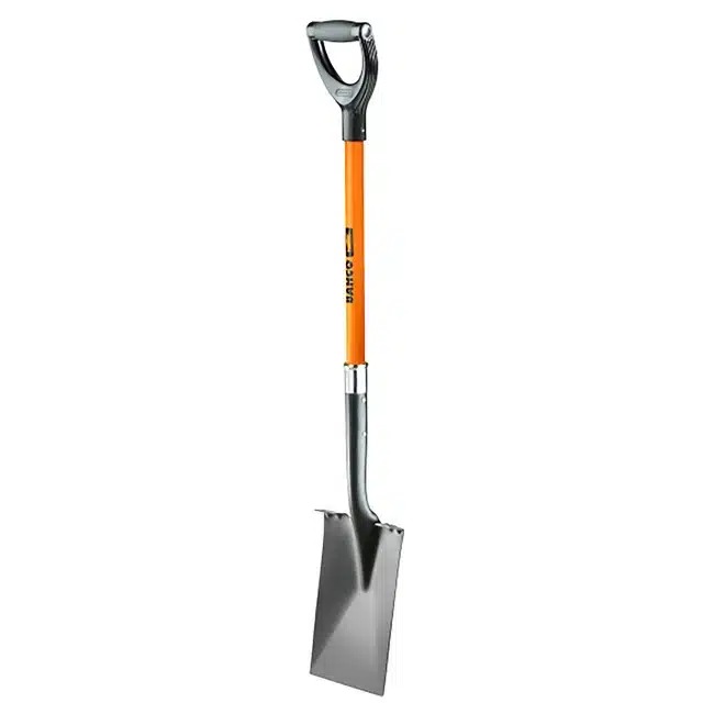 Bahco Digging Spade - D Handle with soft grip