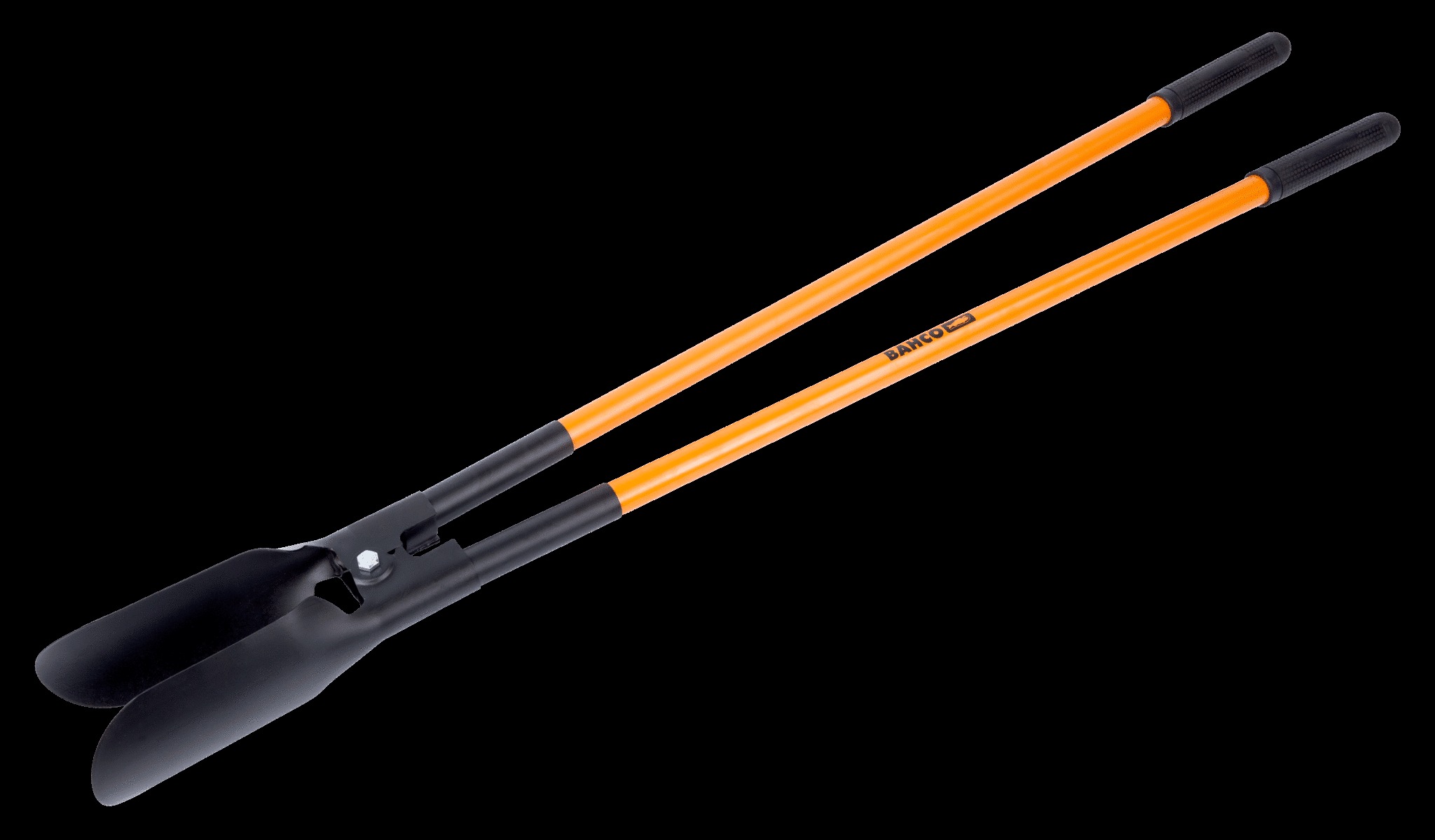 Bahco Posthole Digger / Pincer. Handles made of steel tubes. Hardened steel blades, powder coated. Reinforced pivot bolt.