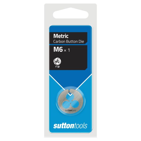 BUTTON DIE M400 M 6x1.0 TCA 1 OD