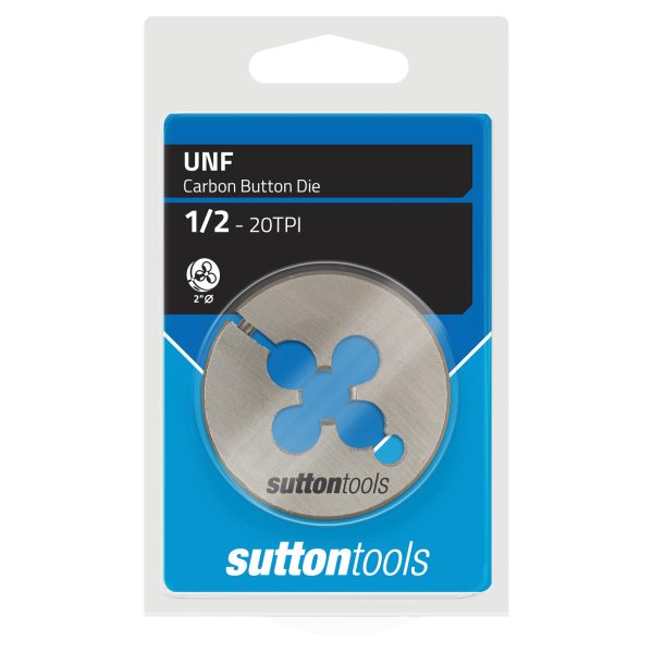 BUTTON DIE M417 UNF 1/2-20 TCA 2"OD