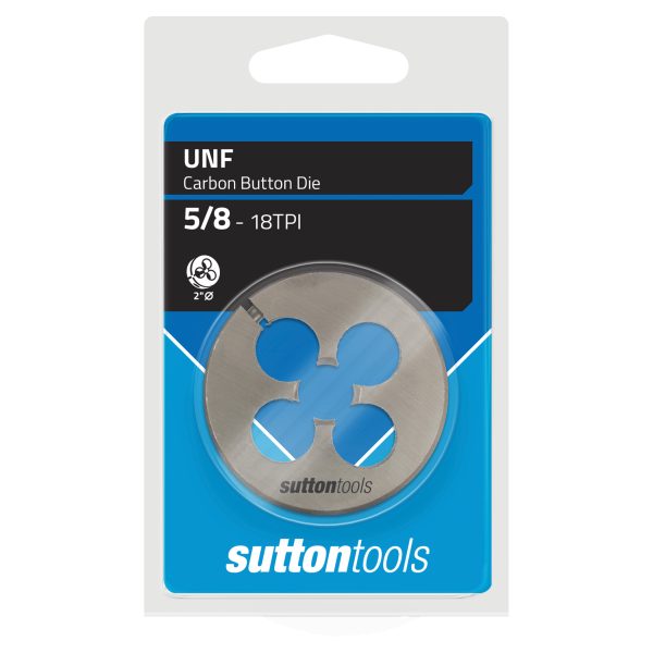 BUTTON DIE M417 UNF 5/8-18 TCA 2"OD