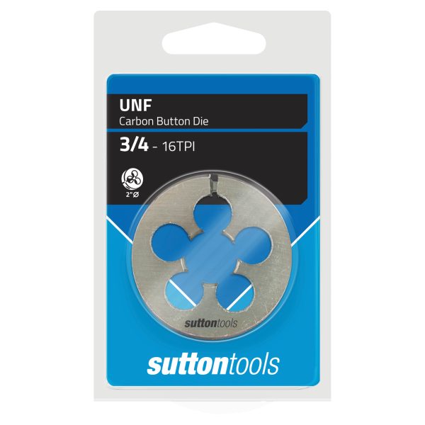 BUTTON DIE M417 UNF 3/4-16 TCA 2"OD
