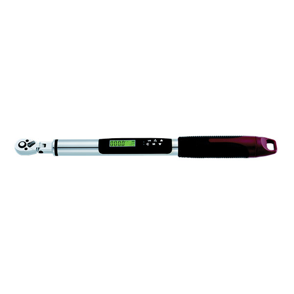 M7 1/4" FLEXIBLE HEAD DIGITAL TORQUE WRENCH WITH ANGLE READING, 3-30NM