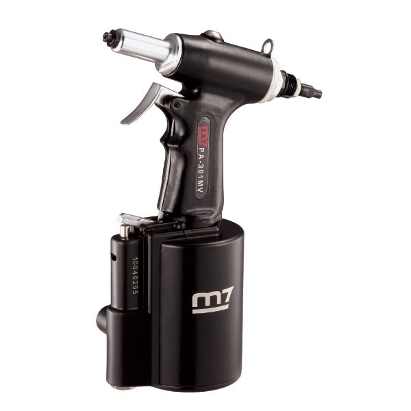 M7 HYDRAULIC VACUUM AIR RIVETER WITH INTERNAL TUBE, 16MM STROKE, 2.4 - 4.8MM RIVET CAPACITY