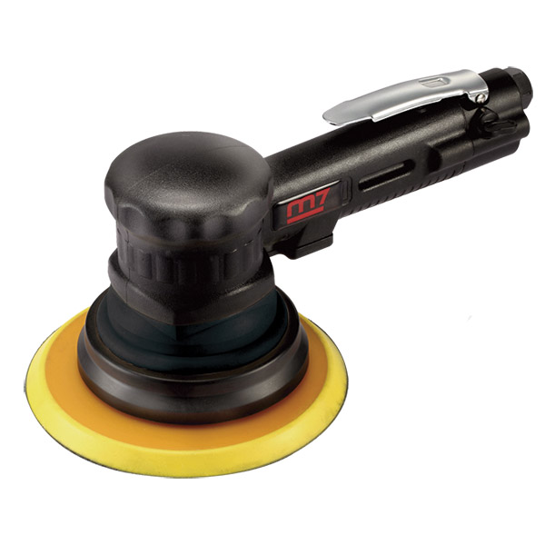 M7 RANDOM ORBITAL TWO HAND, GEAR DRIVEN SANDER, HD, SELF VACUUM, 150MM VELCRO PAD WITH 6 HOLES