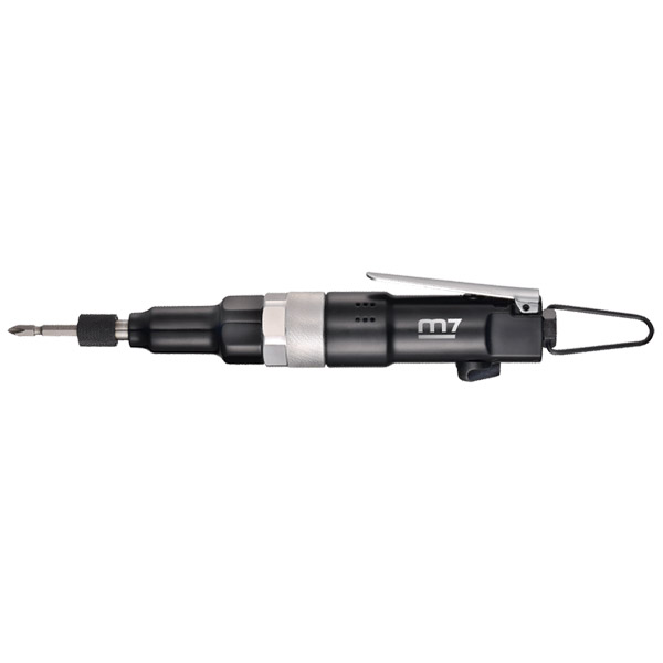 M7 HEAVY DUTY STRAIGHT SCREWDRIVER, POSITIVE ADJ CLUTCH. 1.5 -5.92 FT/LB, M4 BOLT CAPACITY, 1/4" HEX