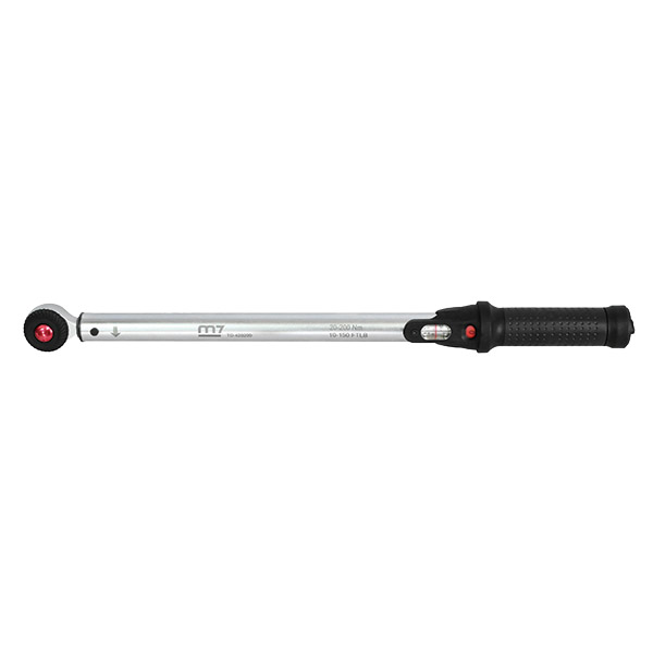 M7 1/2" TORQUE WRENCH, WINDOW SCALE TYPE, 2 WAY, 20-200NM / 10-1