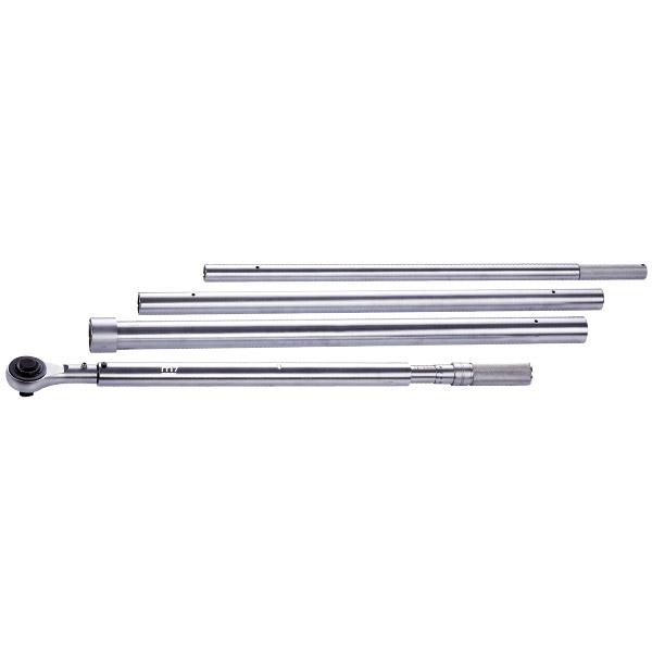 M7 1" TORQUE WRENCH, MICROMETER TYPE, 300-1500NM / 258-1070 FT - LB