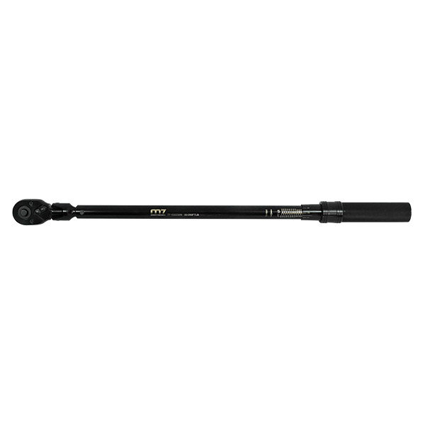 M7 1/2" TORQUE WRENCH, FLEX HEAD TYPE, 40.6 - 339NM / 30 - 250 FT/LB