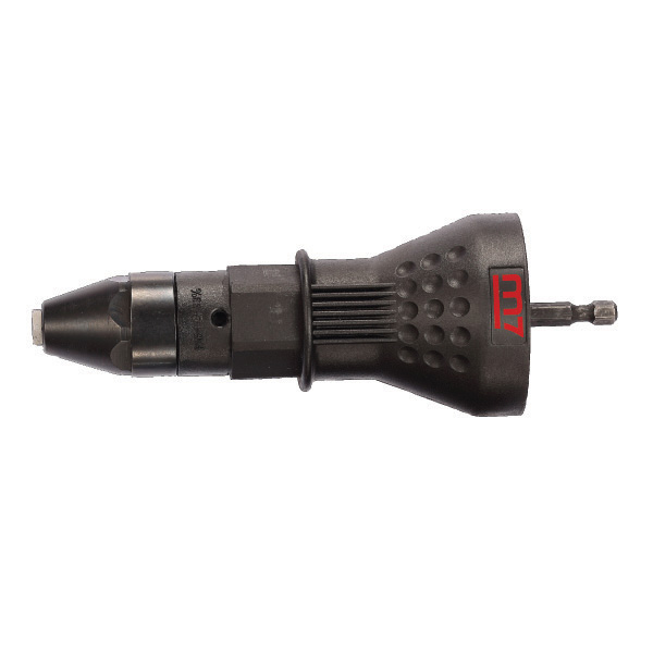 M7 RIVETER ADAPTOR (RETAIL PACK) TO SUIT DRILL, 1/4" RIVET