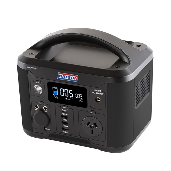 MATSON PORTABLE POWER STATION 300 WATT