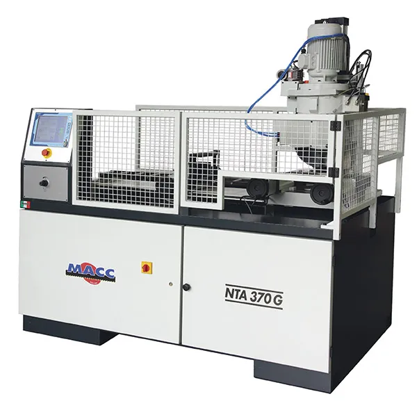 MACC 370MM VERTICAL COLDSAW, WITH TOUCH SCREEN CONTROL PANEL, AUTO MATERIAL FEED, AUTO SWIVEL HEAD